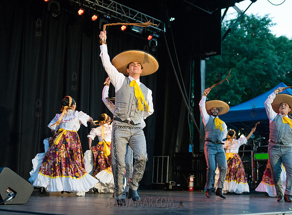 Calpulli Mexican Dance Company - Queensbridge Park - NYC - 2018