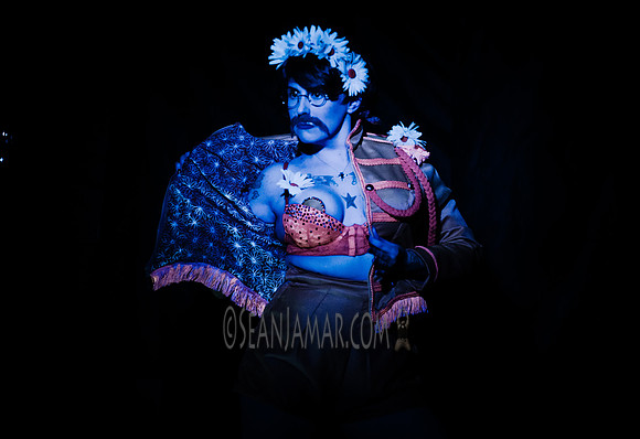 Minnie d'Moocha - Glow Burlesque - Hells Kitchen Lounge - Newark NJ - March 2017