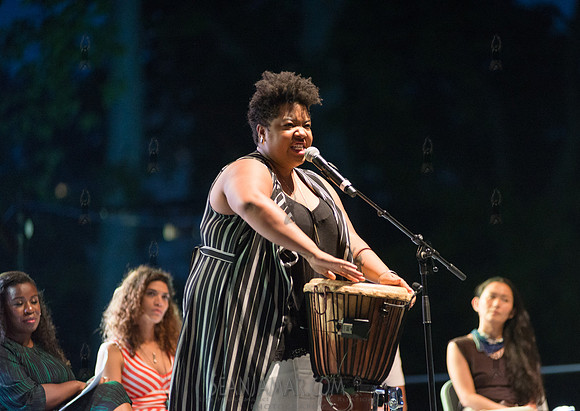 Celisse henderson - Voices of A People’s History - Rumsey Playfield Central Park - NYC - 2018