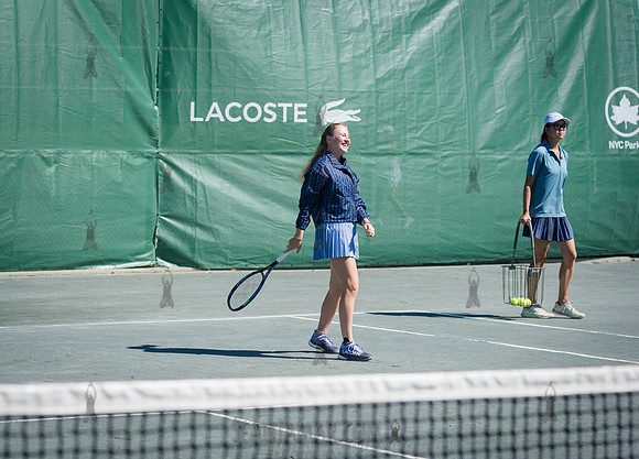 CPF Play - Lacoste Foundation Tennis Clinic - Central Park Tenni