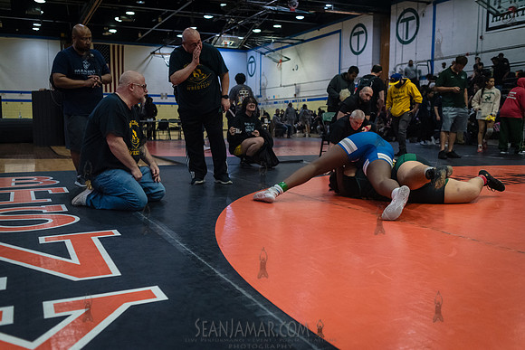 PSAL Girls Individual Championships - Harry S Truman HS - NYC -