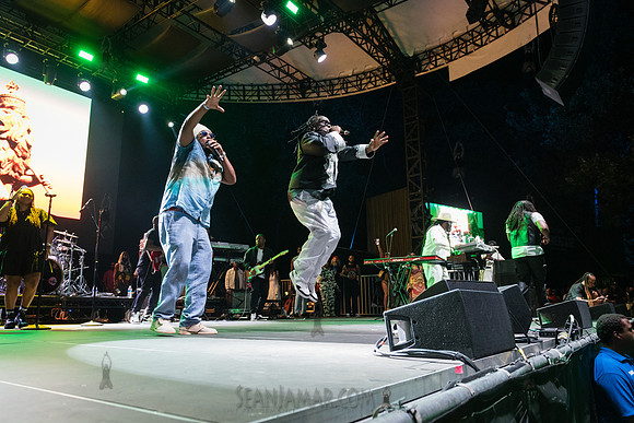 Morgan Heritage + Ras Shiloh - CPF SummerStage - VP Recprds 45th