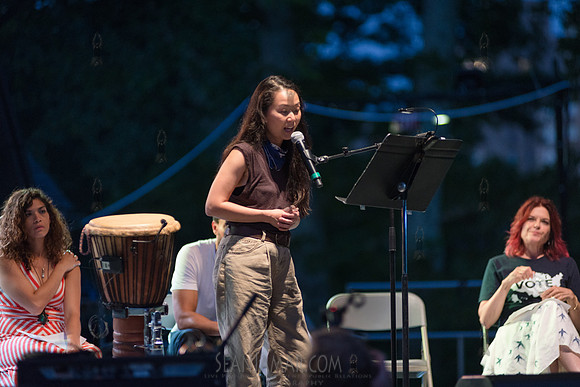 Hong Chau - Voices of A People’s History - Rumsey Playfield Central Park - NYC - 2018