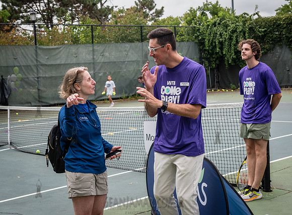CPF Play - WTA + Morgan Stanley Come To Play Clinic - Cunningham