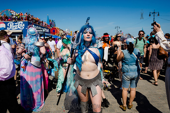 Coney Island Mermaid Day Parade - Coney Island NYC - 218