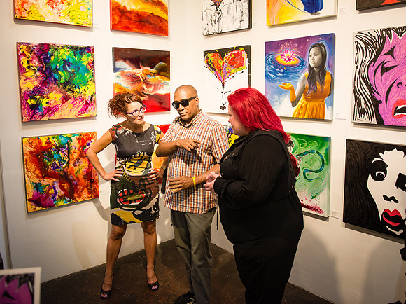 True Colors Opening Reception - Ward Nasse Gallery - NYC - 2015