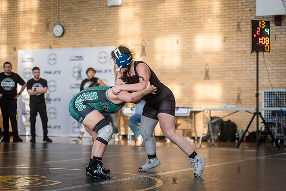 PSAL Girls Team Wrestling Championship - Grover Cleveland HS - N
