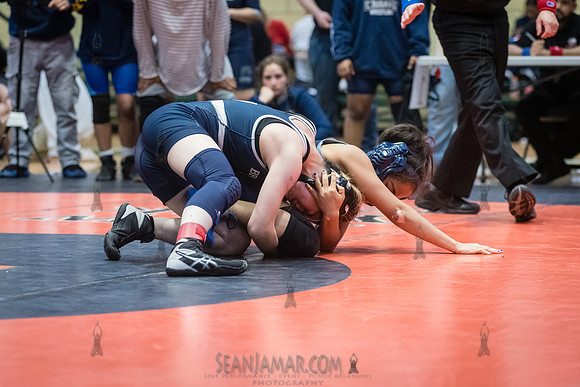 PSAL Girls Individual Championships - Harry S Truman HS - NYC -