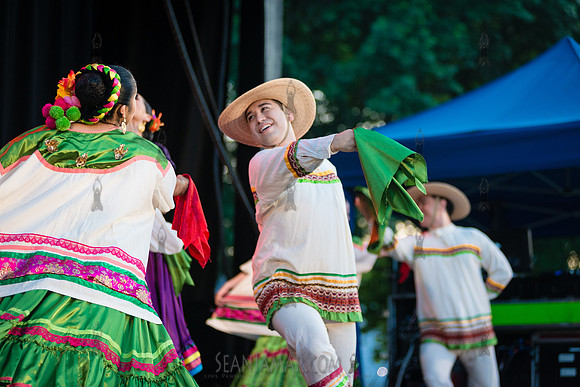 Calpulli Mexican Dance Company - Queensbridge Park - NYC - 2018