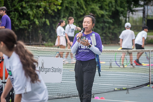 CPF Play - WTA + Morgan Stanley Come To Play Clinic - Cunningham