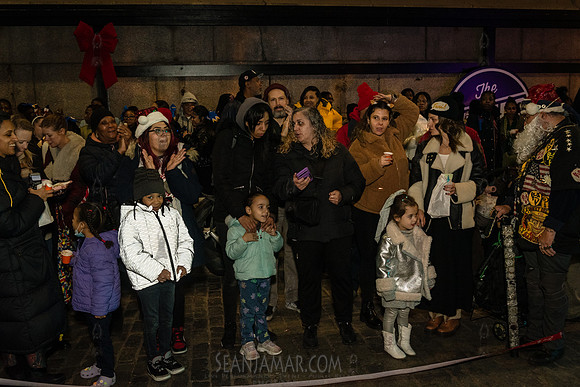 DID Christmas Tree Lighting - Dumbo Archway - NYC - 2024