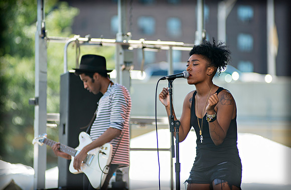 Pyyramids - Afropunk Festival - Commodore Barry Park - BK USA -