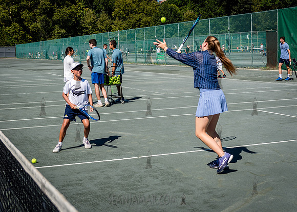 CPF Play - Lacoste Foundation Tennis Clinic - Central Park Tenni
