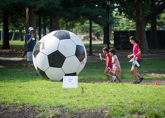 CPF Play - Family Adventure Race - Flushing Meadows Park - NYC -