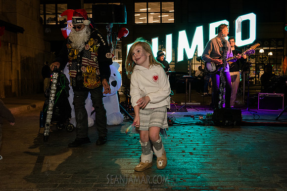 DID Christmas Tree Lighting - Dumbo Archway - NYC - 2024
