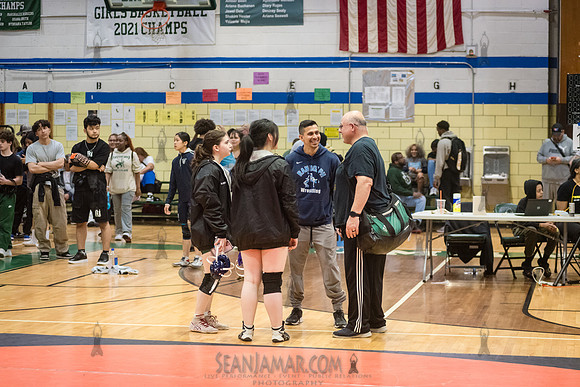 PSAL Girls Individual Championships - Harry S Truman HS - NYC -