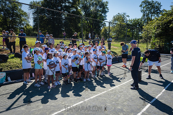 CPF Play - Lacoste Foundation Tennis Clinic - Central Park Tenni