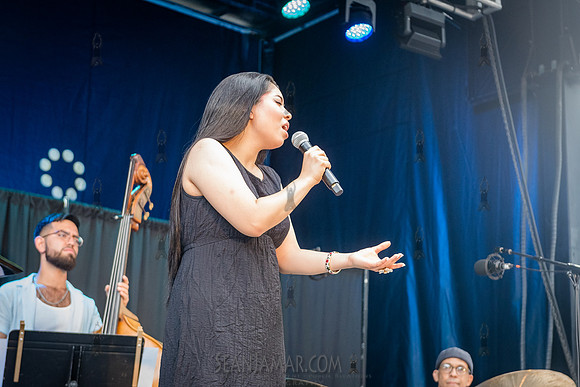 Lucia - NYC SummerStage - Charlie Parker Jazz Festival - Dee Dee