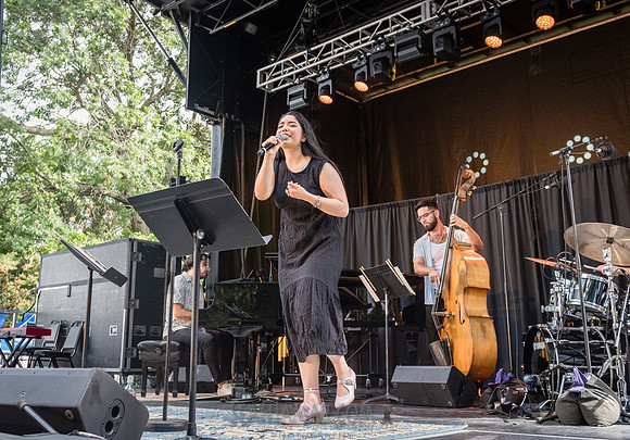 Lucia - NYC SummerStage - Charlie Parker Jazz Festival - Dee Dee