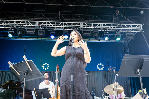 Lucia - NYC SummerStage - Charlie Parker Jazz Festival - Dee Dee