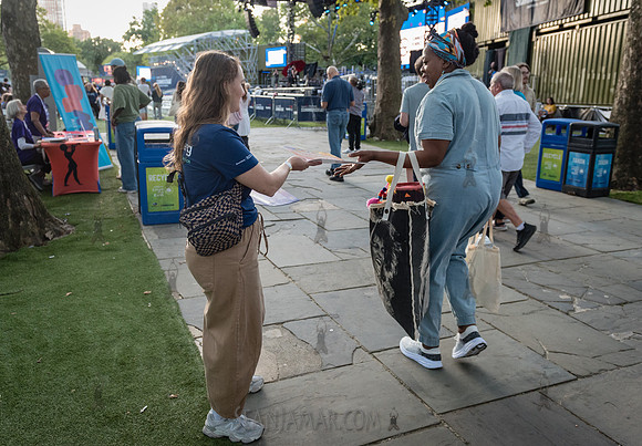 NYC SummerStage - Morgan Freemans Symphonic Blues Experience - R