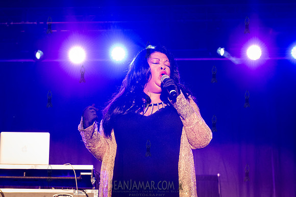 Taana Gardner - NYC SummerStage - Doug E Fresh + Funk Flex Hip H