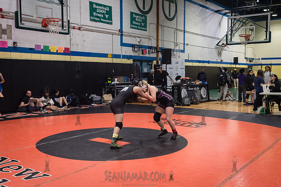 PSAL Girls Individual Championships - Harry S Truman HS - NYC -