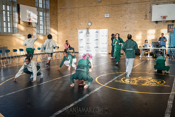 PSAL Girls Team Wrestling Championship - Grover Cleveland HS - N