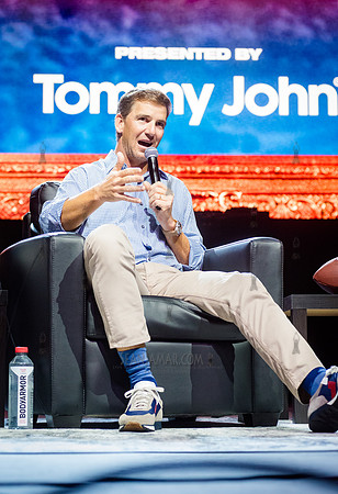 Eli Manning - Roommates Live Podcast - Rumsey Playfield - NYC -
