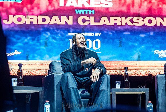 Jordan Clarkson - Roommates Live Podcast - Rumsey Playfield - NY