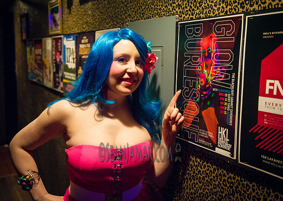 Lily Marz - Glow Burlesque - Hells Kitchen Lounge - Newark NJ - March 2017