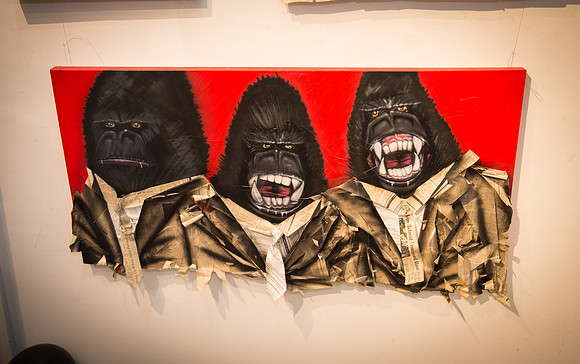 First Friday Pop Up Art Show & Music Showcase - Ward Nasse Gallery - SOHO NYC - April 2015