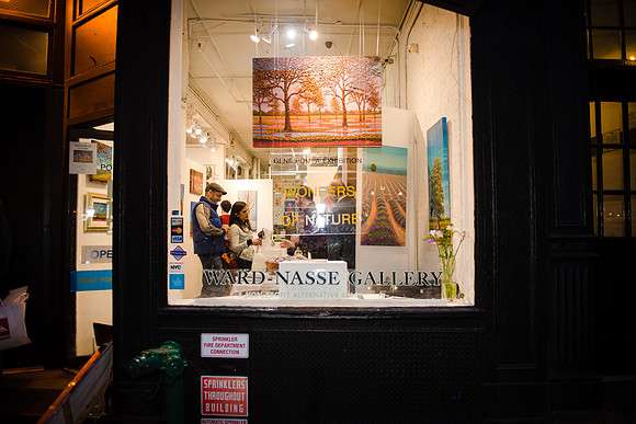 First Friday Pop Up Art Show & Music Showcase - Ward Nasse Gallery - SOHO NYC - April 2015