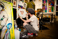 First Friday Pop Up Art Show & Music Showcase - Ward Nasse Gallery - SOHO NYC - April 2015