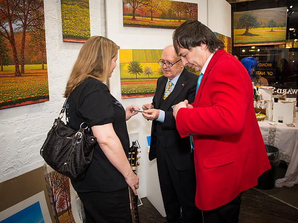 First Friday Pop Up Art Show & Music Showcase - Ward Nasse Gallery - SOHO NYC - April 2015