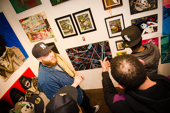 First Friday Pop Up Art Show & Music Showcase - Ward Nasse Gallery - SOHO NYC - April 2015