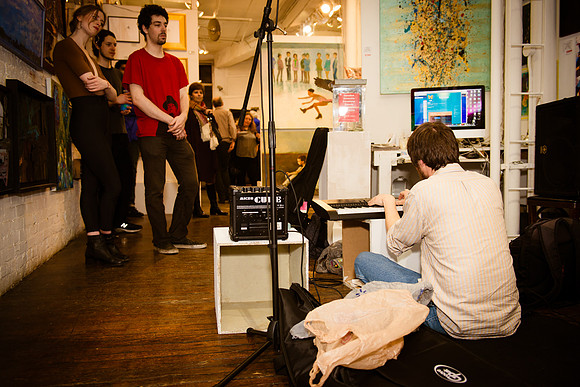 J Boxer - First Friday Pop Up Art Show & Music Showcase - Ward Nasse Gallery - SOHO NYC - April 2015