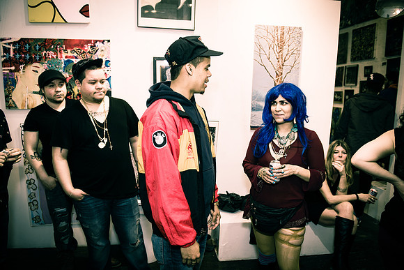 First Friday Pop Up Art Show & Music Showcase - Ward Nasse Gallery - SOHO NYC - April 2015