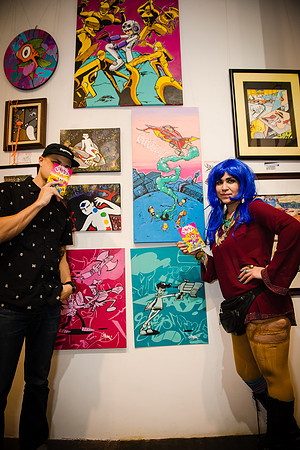 First Friday Pop Up Art Show & Music Showcase - Ward Nasse Gallery - SOHO NYC - April 2015