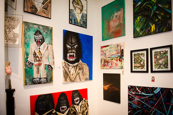 First Friday Pop Up Art Show & Music Showcase - Ward Nasse Gallery - SOHO NYC - April 2015