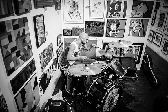 Bobbyrock - First Friday Pop Up Art Show & Music Showcase - Ward Nasse Gallery - SOHO NYC - April 2015