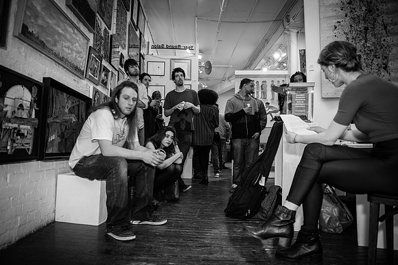 Ali Wagner - First Friday Pop Up Art Show & Music Showcase - Ward Nasse Gallery - SOHO NYC - April 2015