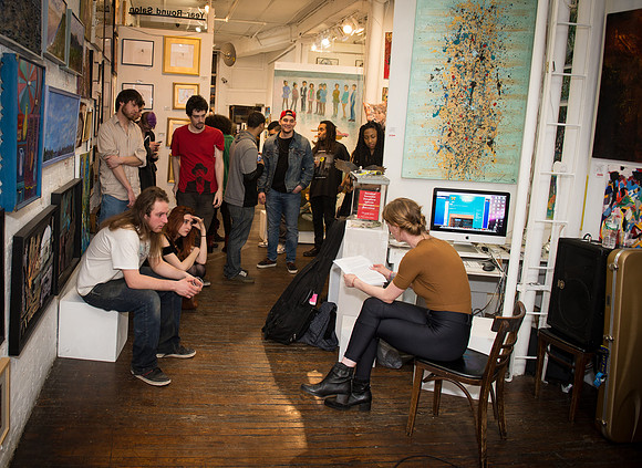Ali Wagner - First Friday Pop Up Art Show & Music Showcase - Ward Nasse Gallery - SOHO NYC - April 2015