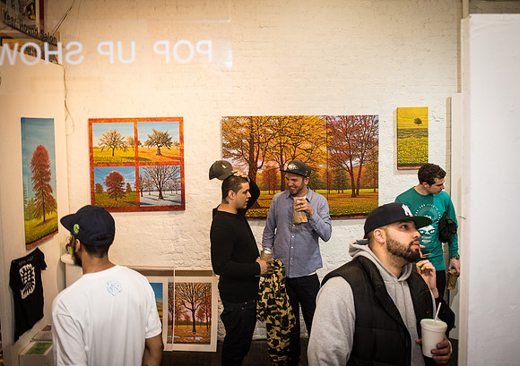 First Friday Pop Up Art Show & Music Showcase - Ward Nasse Gallery - SOHO NYC - April 2015