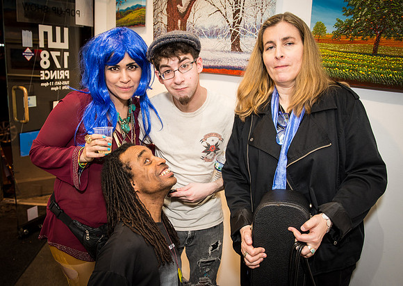 First Friday Pop Up Art Show & Music Showcase - Ward Nasse Gallery - SOHO NYC - April 2015