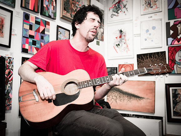 Human Host - First Friday Pop Up Art Show & Music Showcase - Ward Nasse Gallery - SOHO NYC - April 2015