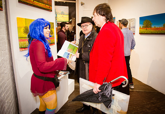 First Friday Pop Up Art Show & Music Showcase - Ward Nasse Gallery - SOHO NYC - April 2015
