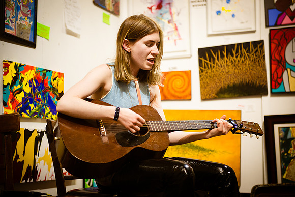 James K - First Friday Pop Up Art Show & Music Showcase - Ward Nasse Gallery - SOHO NYC - April 2015