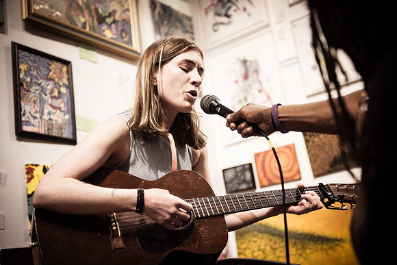 James K - First Friday Pop Up Art Show & Music Showcase - Ward Nasse Gallery - SOHO NYC - April 2015