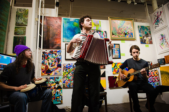 Famous Rays - First Friday Pop Up Art Show & Music Showcase - Ward Nasse Gallery - SOHO NYC - April 2015